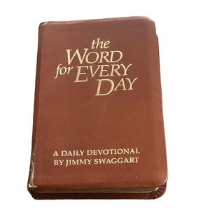 Vintage Jimmy Swaggart The Word For Every Day A Daily Devotional Soft 1988